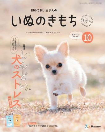 初めて飼い主さんの　いぬのきもち　2024年10月号