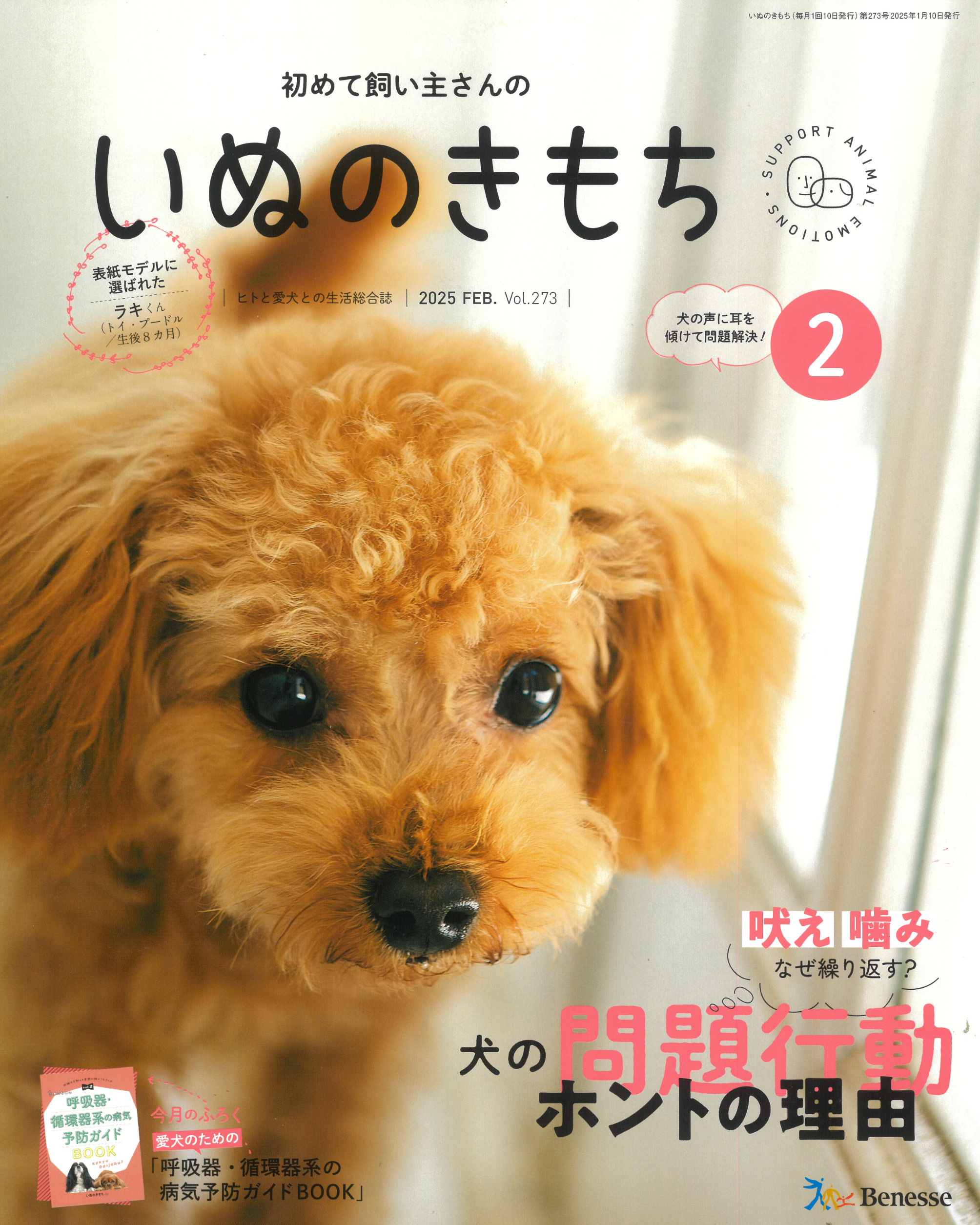 初めて飼い主さんの　いぬのきもち　2025年2月号